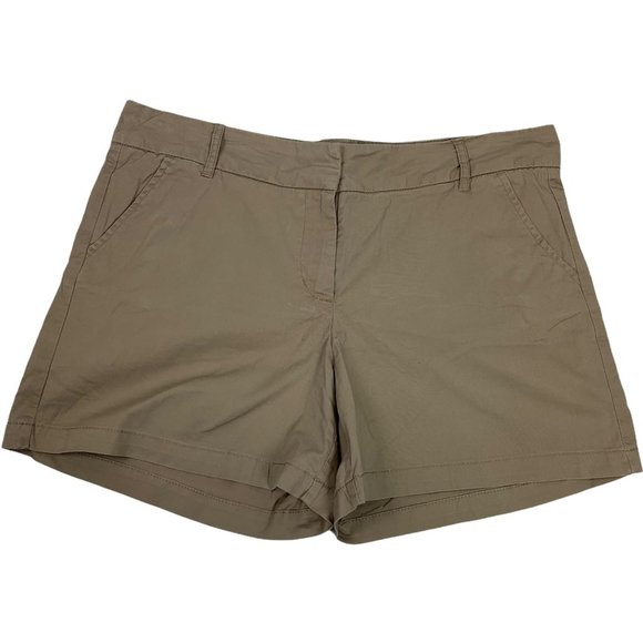 Per Se 14 Shorts Tan Casual 38" X 5" Flat Front - Picture 1 of 3